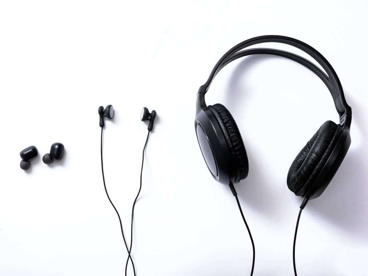 複数のイヤホン