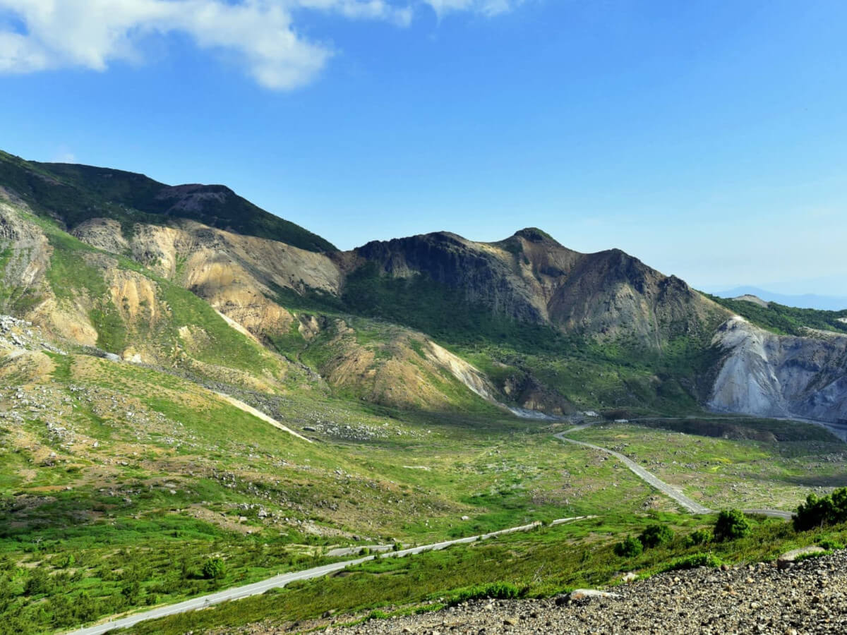 壮大な山の風景